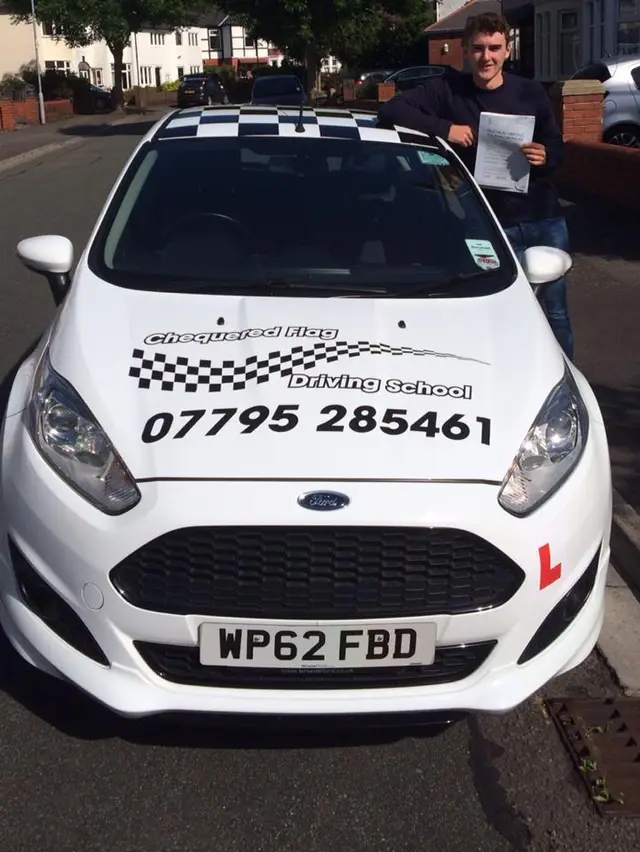 Chequered Flag Driving School pupil who passed their driving test (12)