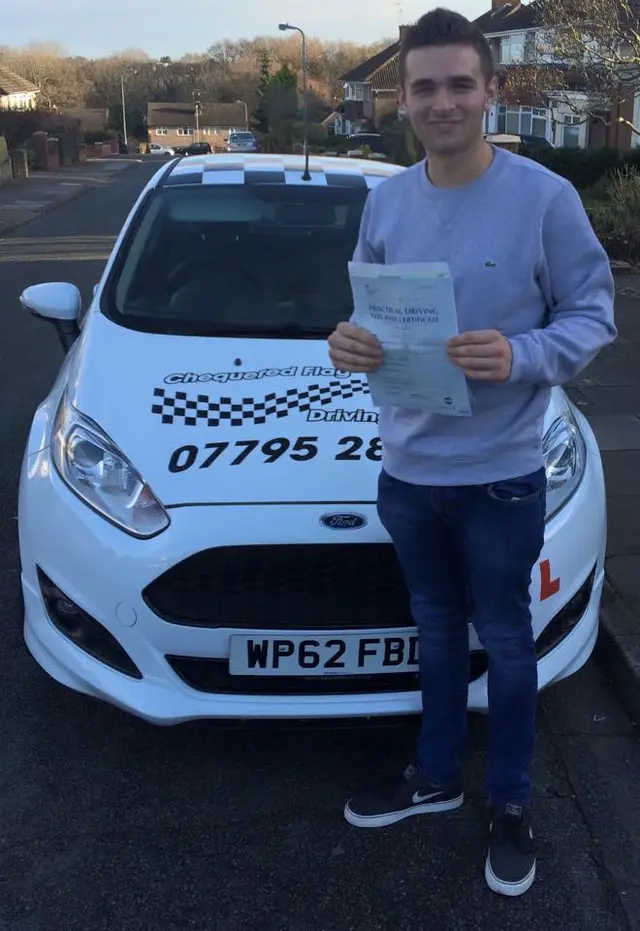 Chequered Flag Driving School pupil who passed their driving test (13)