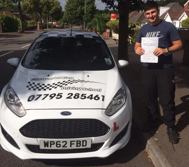 Chequered Flag Driving School pupil who passed their driving test (13)